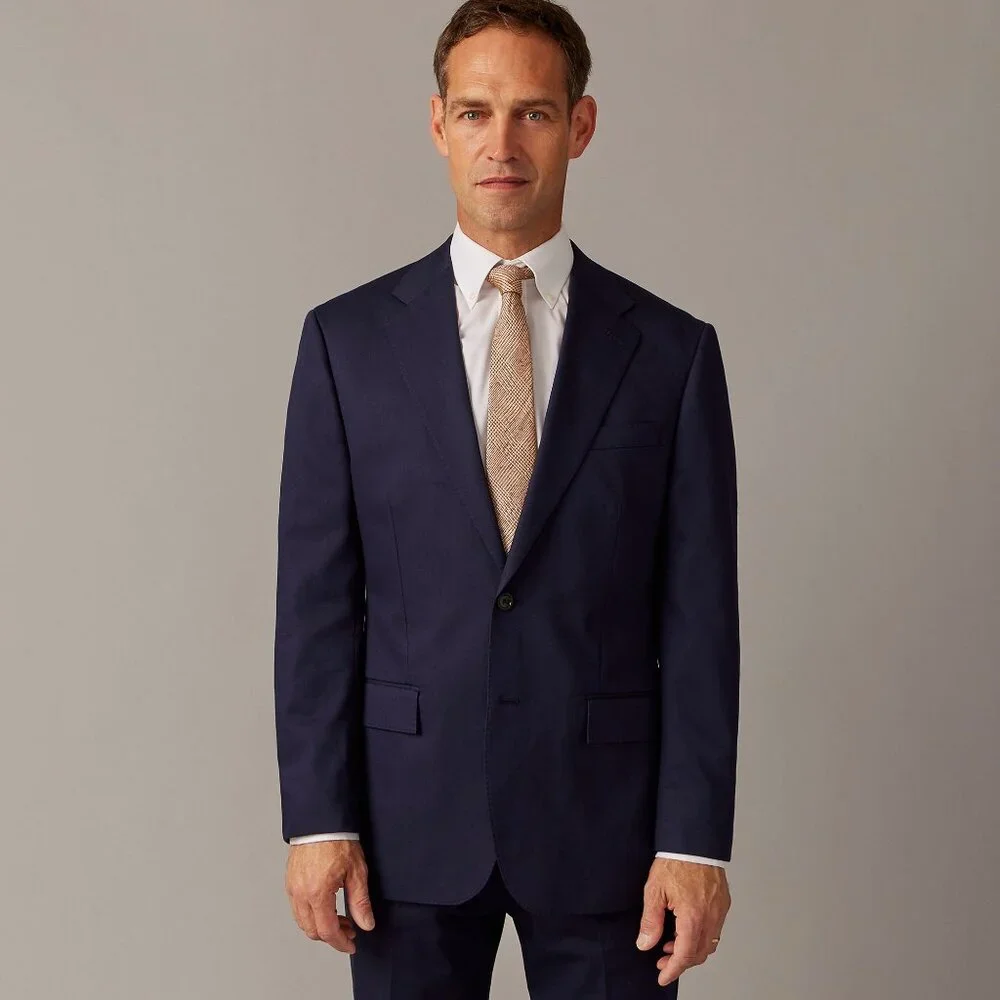 NWT J. Crew Mens Size 40 REGULAR 40R Crosby Classic Fit Suit Chino Jacket NEW